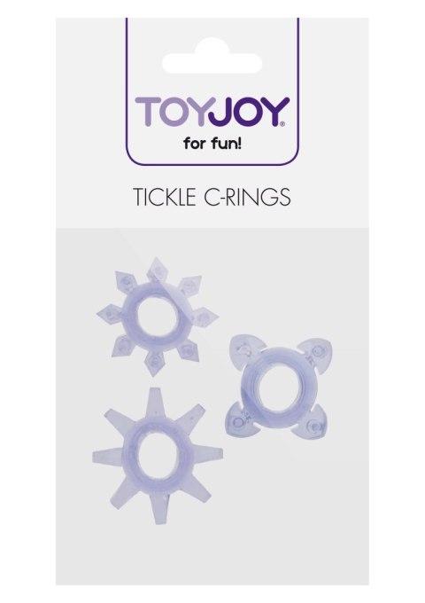 Tickle C-Rings Purple Tickle C-Rings Purple
