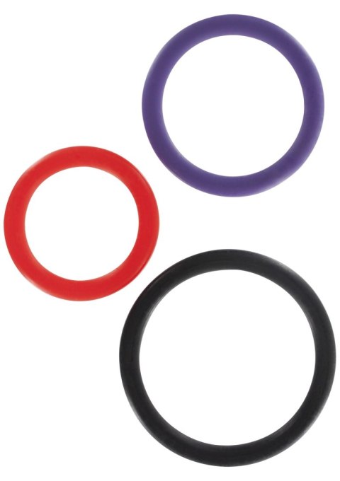 Triple Rings Multicolor 3pcs Multicolor Triple Rings Multicolor 3pcs Multicolor