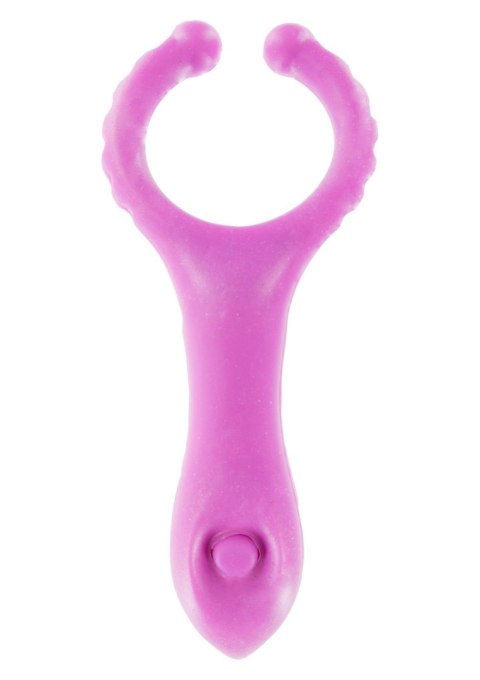 Vibrating Clit-Stim C-Ring Purple Vibrating Clit-Stim C-Ring Purple