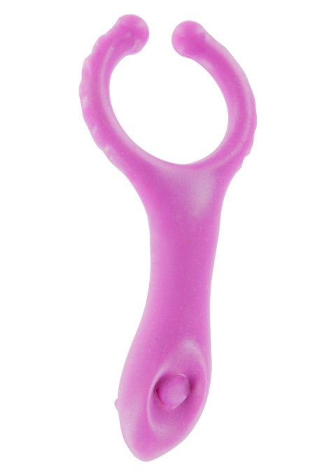 Vibrating Clit-Stim C-Ring Purple Vibrating Clit-Stim C-Ring Purple