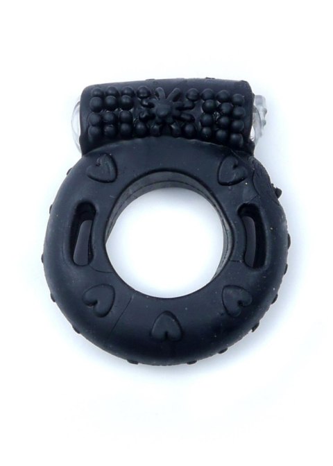 Pierścień-Vibrating CockRing Black Pierścień-Vibrating CockRing Black