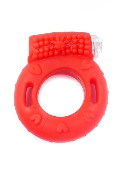 Pierścień-Vibrating CockRing Red Pierścień-Vibrating CockRing Red