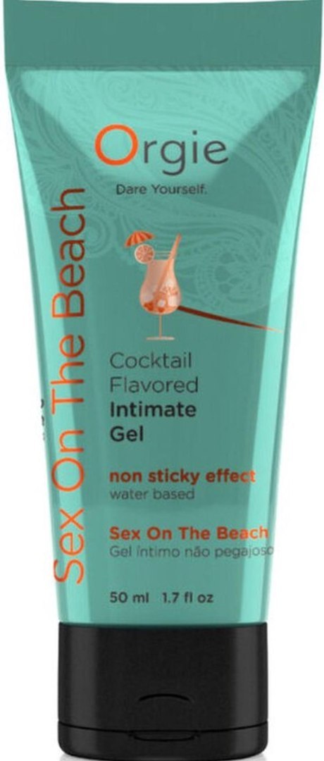 Lube Tube Cocktail Sex On The Beach - 50ml Lube Tube Cocktail Sex On The Beach - 50ml