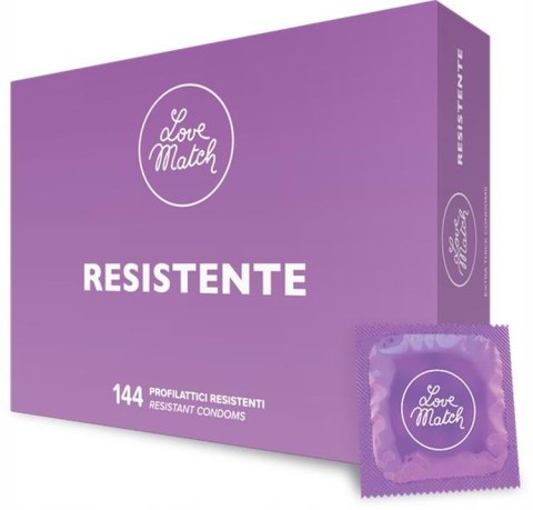 Prezerwatywy-Love Match Resistante - 144 pack Prezerwatywy-Love Match Resistante - 144 pack