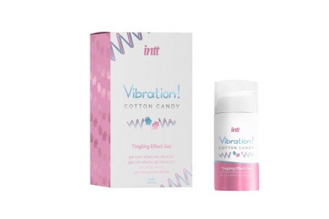 INTT Vibration Cotton Candy New – Żel Sensoryczny o Działaniu Pulsującym (15 ml)