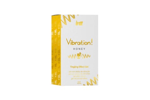 INTT Vibration Honey – Słodki Żel Sensoryczny o Działaniu Pulsującym (15 ml)