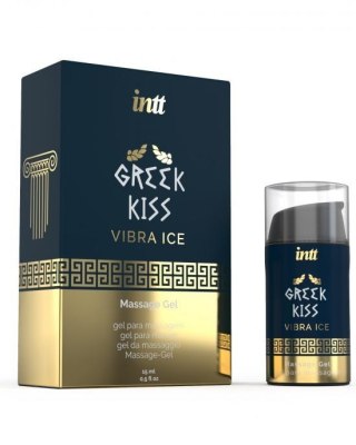 INTT Greek Kiss Vibra Ice – Żel Sensoryczny do Zaawansowanej Pielęgnacji (15 ml)