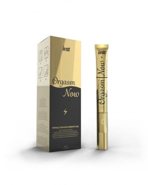 INTT Orgasm Now – Innowacyjny Żel Stymulujący z Wibrującym Aplikatorem (15 ml)