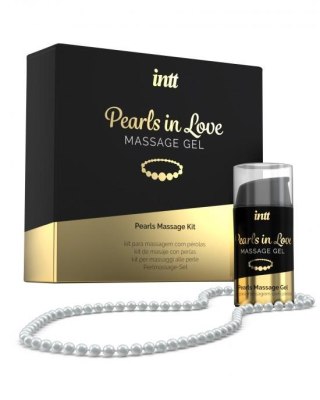 INTT Pearls in Love – Luksusowy Zestaw do Zmysłowego Masażu (Żel i Sznur Pereł)