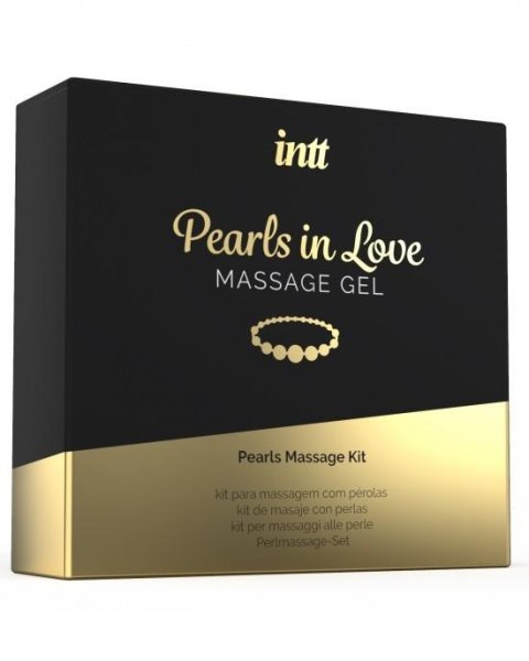 INTT Pearls in Love – Luksusowy Zestaw do Zmysłowego Masażu (Żel i Sznur Pereł)