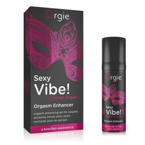 Żel-SEXY VIBE! INTENSE ORGASM - LIQUID VIBRATOR - 15 ML Żel-SEXY VIBE! INTENSE ORGASM - LIQUID VIBRATOR - 15 ML