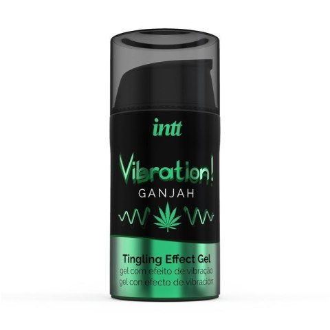 INTT Ganjah Vibration – Pielęgnujący Żel Pulsujący z Olejem Konopnym (15 ml)