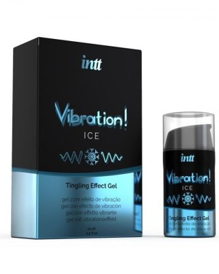 INTT Ice Vibration – Chłodzący Żel Sensoryczny o Działaniu Pulsującym (15 ml)