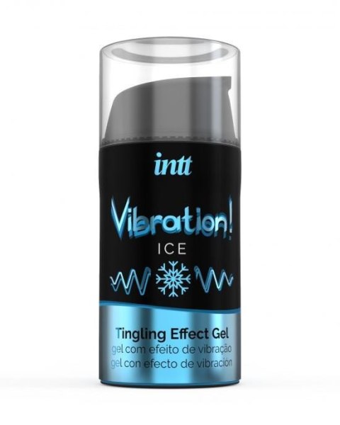 INTT Ice Vibration – Chłodzący Żel Sensoryczny o Działaniu Pulsującym (15 ml)
