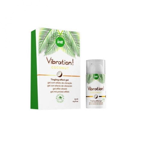 INTT Vibration Coconut – Wegański Żel Stymulujący z Efektem Pulsacji (15 ml)