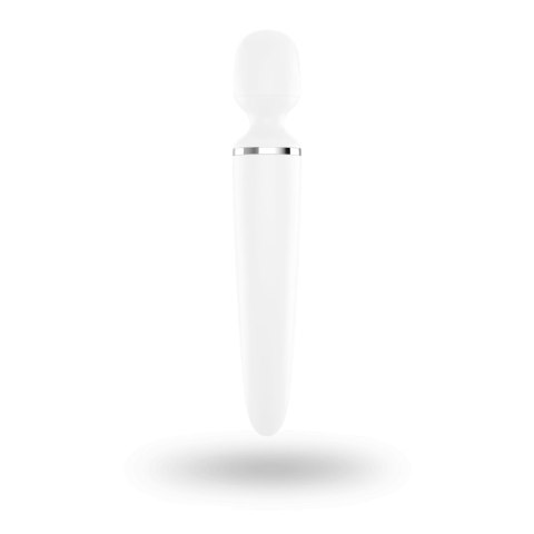 Wibrator - Satisfyer Wand-er Woman (White/Chrome) Wibrator - Satisfyer Wand-er Woman (White/Chrome)