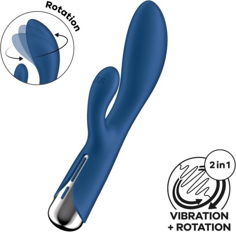 Satisfyer Spinning Rabbit 1 Blue Satisfyer Spinning Rabbit 1 Blue