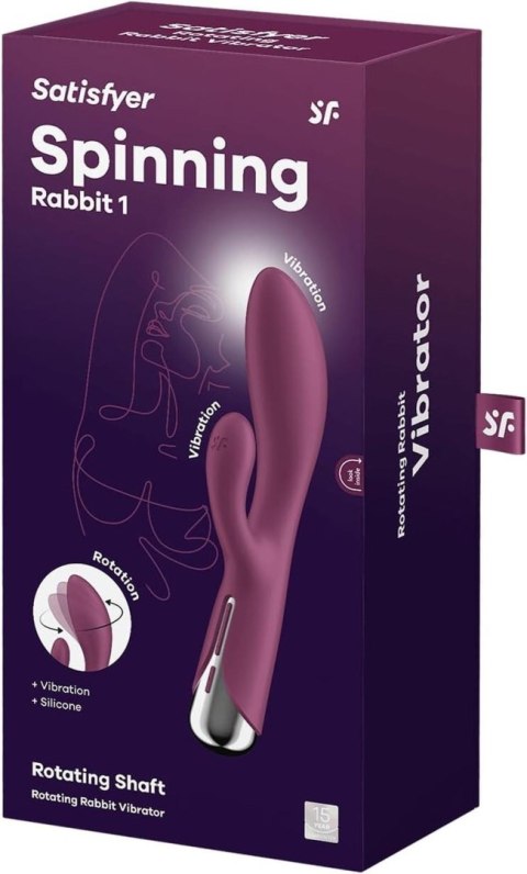 Satisfyer Spinning Rabbit 1 Red Satisfyer Spinning Rabbit 1 Red
