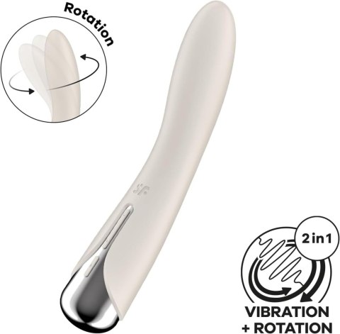 Satisfyer Spinning Vibe 1 Beige Satisfyer Spinning Vibe 1 Beige