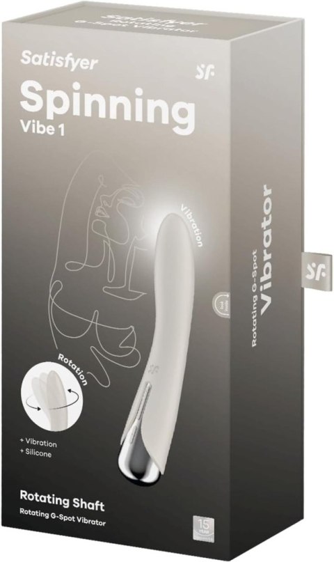 Satisfyer Spinning Vibe 1 Beige Satisfyer Spinning Vibe 1 Beige