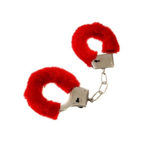 Kajdanki - Love Cuffs Red (czerwony) Kajdanki - Love Cuffs Red (czerwony)