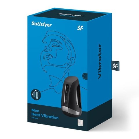 Masturbator - Satisfyer Men Heat Vibration Masturbator - Satisfyer Men Heat Vibration