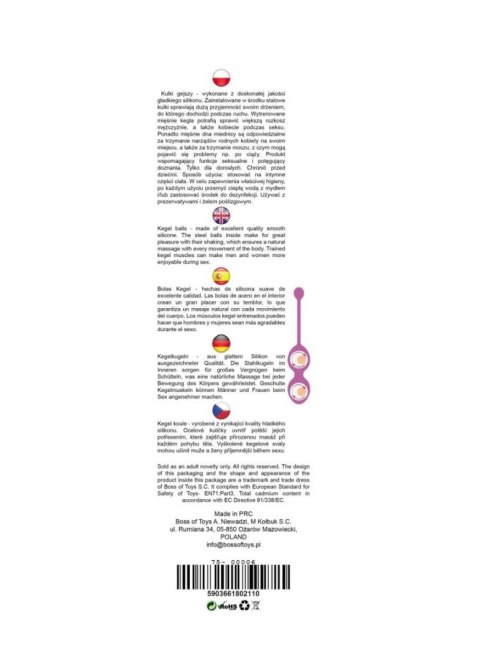 Silicone Kegel Balls 36mm 90g Purple - B - Series Silicone Kegel Balls 36mm 90g Purple - B - Series
