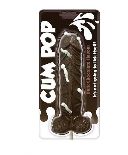 Słodycze-Dark Chocolata Flavour Cum Pop Słodycze-Dark Chocolata Flavour Cum Pop