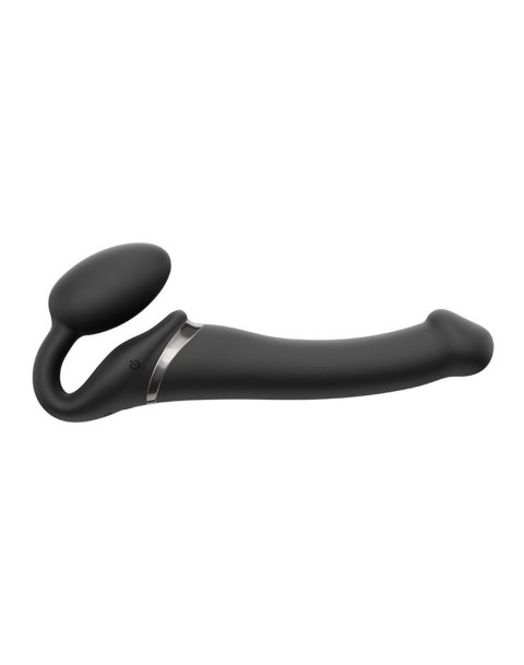 VIBRATING STRAP-ON - M - BLACK VIBRATING STRAP-ON - M - BLACK