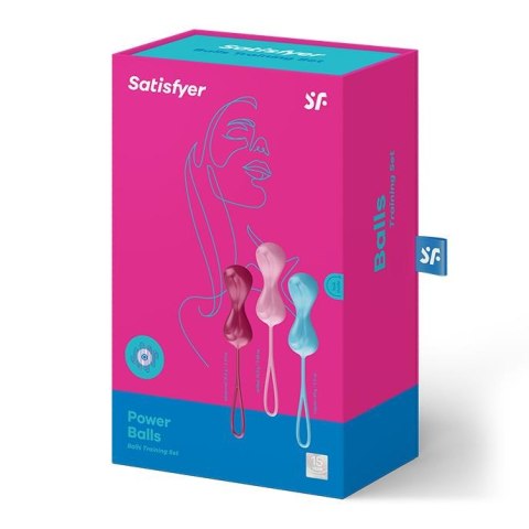 Zestaw-Satisfyer Balls C02 double (set of 3) medium Zestaw-Satisfyer Balls C02 double (set of 3) medium