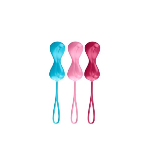 Zestaw-Satisfyer Balls C02 double (set of 3) medium Zestaw-Satisfyer Balls C02 double (set of 3) medium