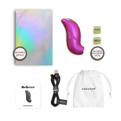 BELIEVER - IRIDESCENT BERRY BELIEVER - IRIDESCENT BERRY