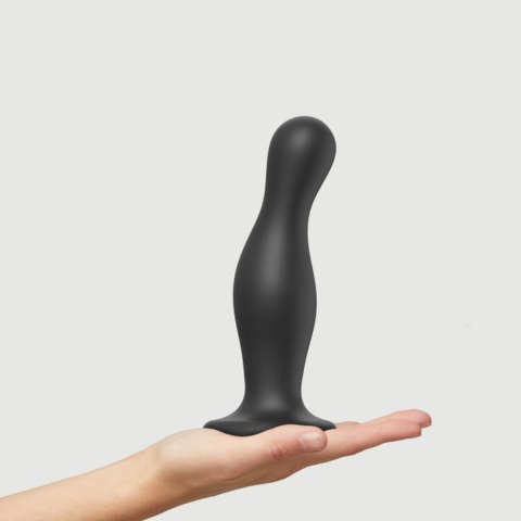 DILDO PLUG CURVY BLACK - XL DILDO PLUG CURVY BLACK - XL
