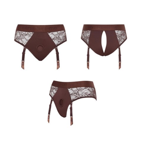 HARNESS LINGERIE DIVA - XL - CHOCOLATE HARNESS LINGERIE DIVA - XL - CHOCOLATE