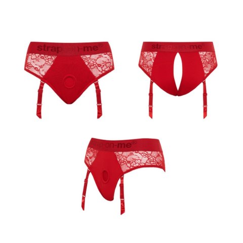 HARNESS LINGERIE DIVA - XL - RED HARNESS LINGERIE DIVA - XL - RED
