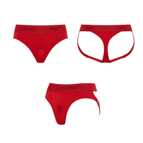 HARNESS LINGERIE HEROINE - XL - RED HARNESS LINGERIE HEROINE - XL - RED