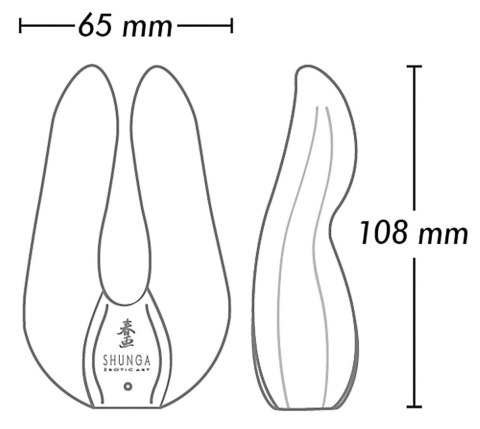 AIKO Intimate Massager Raspberry AIKO Intimate Massager Raspberry