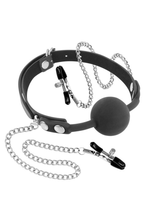 GAG NIPPLE CLIPS BLACK GAG NIPPLE CLIPS BLACK