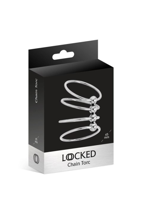 LOCKED CHAIN TORC 45 MM (Size: T2) LOCKED CHAIN TORC 45 MM (Size: T2)