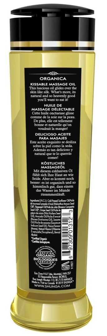 Massage Oil Organica ALMOND SWEETNESS Massage Oil Organica ALMOND SWEETNESS
