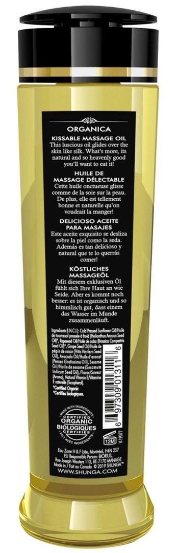 Massage Oil Organica EXOTIC GREEN TEA Massage Oil Organica EXOTIC GREEN TEA