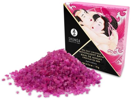 Luksusowa Sól do Kąpieli Shunga Mini Bath Salts Aphrodisia – Różany Afrodyzjak i Relaks (75g)
