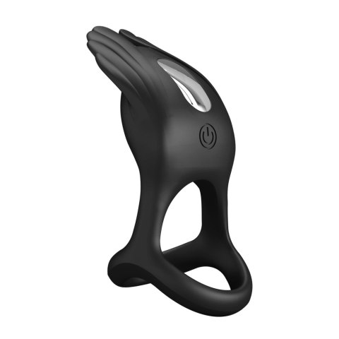 PRETTY LOVE - VIBRANT PENIS RING SILAS Black, 7 vibration functions PRETTY LOVE - VIBRANT PENIS RING SILAS Black, 7 vibration functions