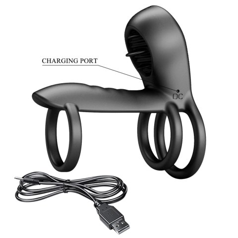 PRETTY LOVE - VIBRATING PENIS SLING Jammy, 12 vibration functions 12 licking settings Memory function PRETTY LOVE - VIBRATING PENIS SLING Jammy, 12 vibration functions 12 licking settings Memory function