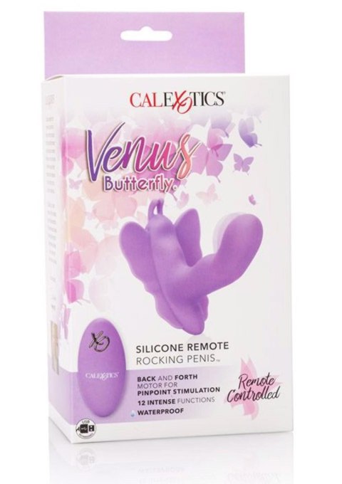 Butterfly Remote Rocking Penis Purple Butterfly Remote Rocking Penis Purple