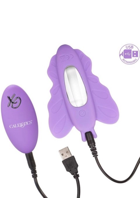 Butterfly Remote Rocking Penis Purple Butterfly Remote Rocking Penis Purple