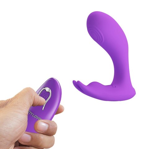 PRETTY LOVE - Idabelle Purple, 12 vibration functions 12 pulse wave settings Wireless remote control PRETTY LOVE - Idabelle Purple, 12 vibration functions 12 pulse wave settings Wireless remote control