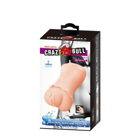 CRAZY BULL- Realistic 3D VAGINA, Water lubricant CRAZY BULL- Realistic 3D VAGINA, Water lubricant