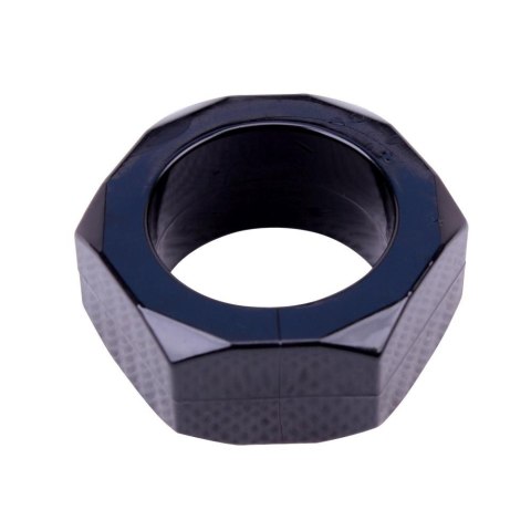 Nust Bolts Cock Ring-Black Nust Bolts Cock Ring-Black