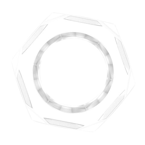 Nust Bolts Cock Ring-Clear Nust Bolts Cock Ring-Clear